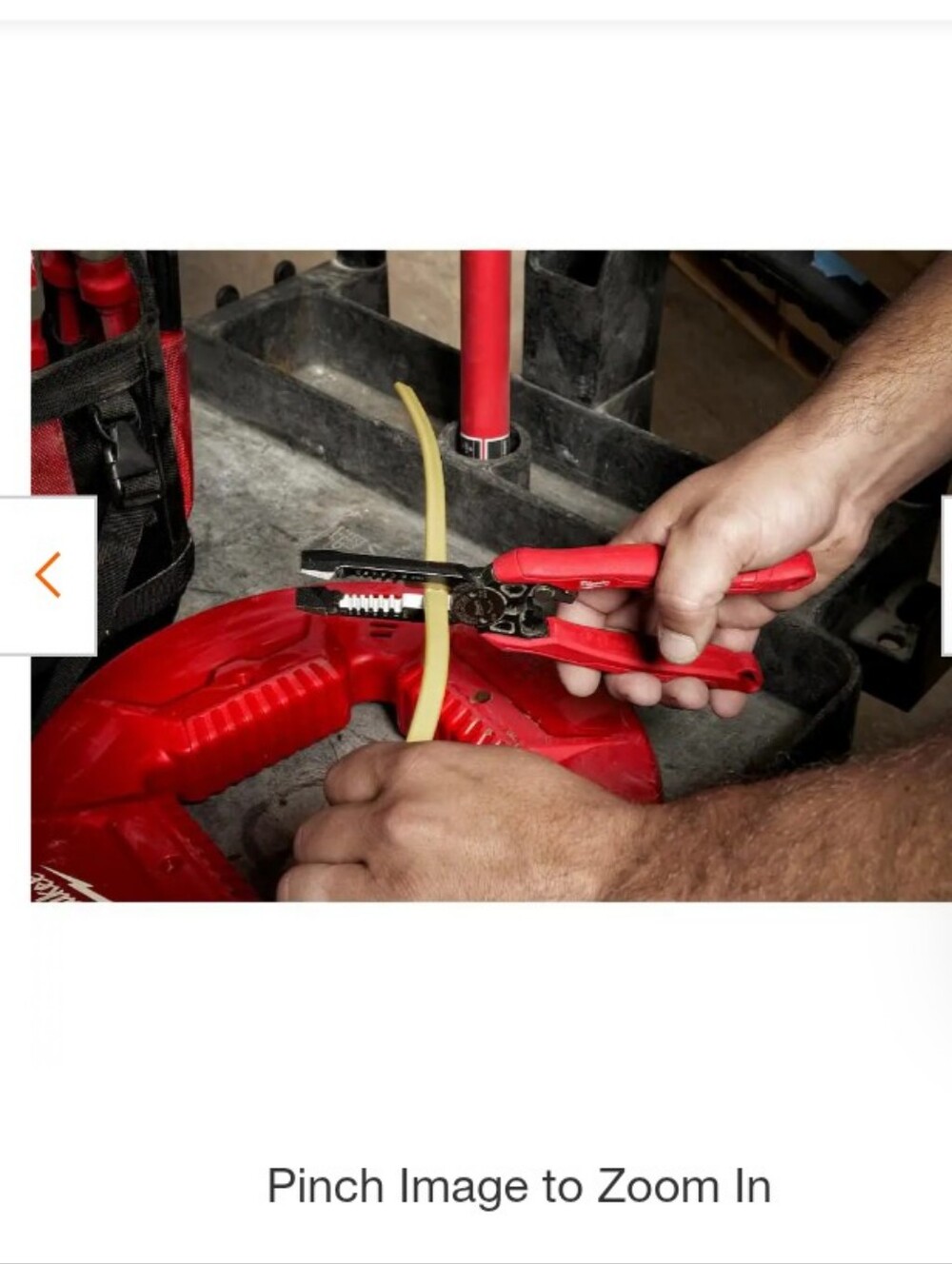 Milwaukee Red Multi-Tool Pliers-Wire Strippers-NIB - Picture 3 of 4